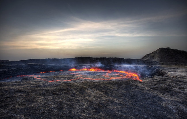 Núi lửa Erta Ale, Ethiopia - điểm đến nguy hiểm nhất cho người ưa mạo hiểm