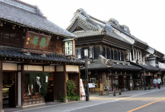 Con phố cổ Kawagoe. Ảnh: Internet