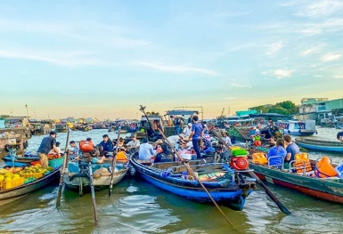 Chợ nổi Cái Răng - Nét đẹp bình dị chốn miền Tây sông nước