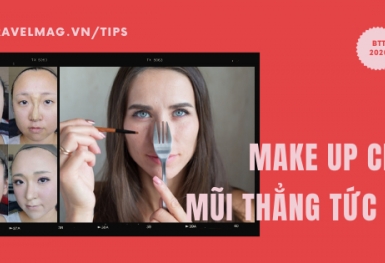 3 cách make up để có một chiếc mũi cao thẳng trong 'tích tắc' khi chụp hình sống ảo