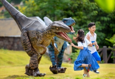 1/6 đi đâu: 'Xuyên không' tại công viên khủng long ở Đà Nẵng
