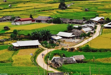 Chiêm ngưỡng vẻ đẹp thơ mộng của bản Lìm Thái